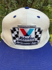 Valvoline Oil Trucker Hat Vintage Performance Team Cyrk SnapBack picture