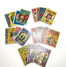 1959 Topps Funny Valentines Cards Lot 31 Vintage Jack Davis Non-Sport Humor picture