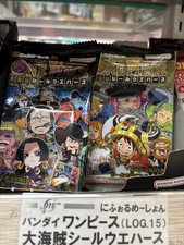 ONE PIECE Sticker Wafer LOG.15 20 Packs Sealed Box Japan Exclusive picture