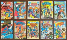 DC Superman 1982 Comic Lot 10 Books Action Superboy World's Finest Phantom Zone picture
