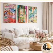 Pennclys Henri Matisse Prints - D 24x36 Set of 3 for Bedroom Living Room picture
