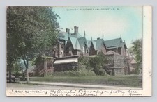 UDB Postcard Cornish Residence Washington NJ New Jersey ~ 1906 picture