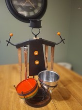 Vintage Memphis Postmodernist 7 Piece Bar Set. Kane Kutlery picture