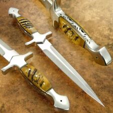 AWESOME CUSTOM MADE FORGED TOOL STEEL, TACTICAL, COMBAT, SURVIVAL HUNTING DAGGER picture