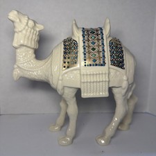 EUC Lenox China Jewels Nativity Standing Camel Figurine 24K Gold & Enamel Trim picture