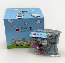 Westland Snoopy Hockey Letter H Peanuts Figurine Skating Alphabet Collectible picture