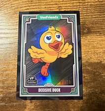 Topps Chrome VeeFriends 2025 Decisive Duck #14 Parallel 01/10 Print Run 10 picture