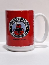 Vintage Crabby Jack's Boston General Store Coffee Mug Red Sailor Pirate Crab picture