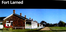 Fort Larned National Historic Site National Park Service Unigrid Brochure Map picture