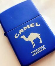 CAMEL ZIPPO Z470 CAMEL 1999 SPECIAL LIGHTS Blue LIMITED EDITION Lighter BLUE . picture