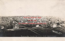 MO, Trenton, Missouri, RPPC, Bird's Eye View, C.A. Pennell 1907 Photo picture