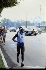1979 35mm Slide Rochester Marathon Runner Three Men Running #17631 picture