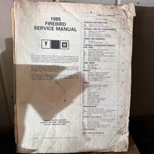Antique 1967 PONTIAC SERVICE MANUAL lost BOOK cover Original Edition picture