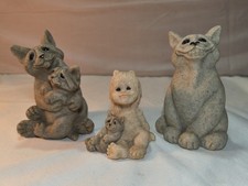 VTG Quarry Kids (3) Second Nature Design Cats Kitten Girl picture
