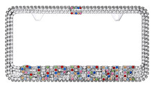 Supreme b.b. simon License Plate Frame - White/Multicolor picture