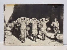 WWII RPPC Postcard Liberation of Paris 1944 German POW Prisoners Luxembourg Gdn picture