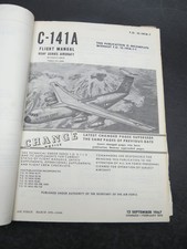 Big Original 1967 , Updated to 1970 C-141A Flight Manual picture