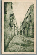 du1079 postcard afragola via alighieri detached province of naples picture