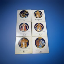 Hutschenreuther Angels and Christmas Messages Set of 6 William Charlotte Hallett picture
