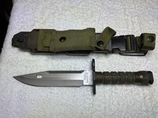 PHROBIS III US M9 Military Fixed Blade with Scabbard VERY NICE picture