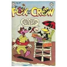 Fox and the Crow #11 in Very Good minus condition. DC comics [u/ picture