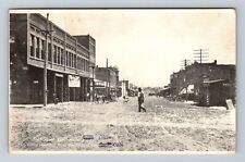 Oklahoma City OK-Oklahoma, Sixth Street, Advertisement, Vintage c1910 Postcard picture