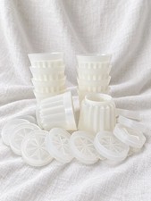 Vintage Individual Jello Molds with Lids – Set of 10 – Unused picture