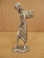 Vintage Admiral Z Pewter Fairy Sculpture Figurine 4