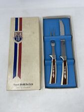 Vintage Regent Sheffield Knife & Fork Cutlery Set Stainless picture