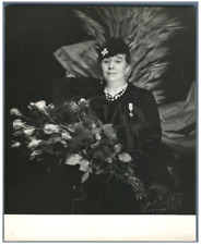 Jeanne Lanvin, great French seamstress vintage silver printJeanne-Marie L picture