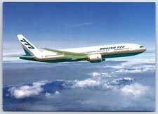Airplane Postcard Boeing 777-200 N7771 Working Together In Flight API-076 CS1 picture