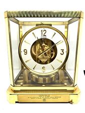 LeCoultre Atmos Brass Mantel Clock Perpetual Motion 528-6 Working W Styrofoam picture