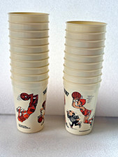19 VINTAGE SOUTHERN COMFORT SLAM DUNK BASKETBALL PROMO - DRINK RECIPE CUPS 1988 picture