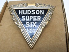 1929 1930 1931 Hudson Super Six USA Radiator Emblem Badge picture