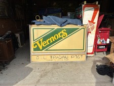 Vintage Vernors Ginger Ale Double Sided sign lighted store display 4'x6' (RARE) picture