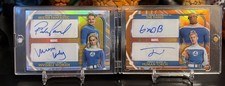 Topps Finest Marvel Fantastic Four Team Dual Auto 2 Card Set DA-PK and DA-MQ picture