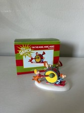 RARE Dept 56 Grinch Village Oh The Noise Noise Noise Figurine 4020718 NIB Vtg picture