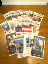 9/11 Collectible Newspaper Lot - Record-Courier & Akron Beacon Journal picture