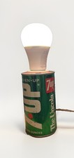 Vintage 7-Up Can Lamp With  Lightbulb  (The UnCola) WORKS picture