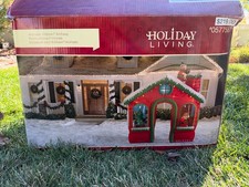2014 Gemmy Holiday Living 10.5 Ft Animated Christmas Archway Inflatable 89968 picture