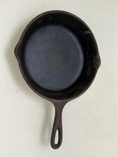 Vintage Cast Iron Skillet 5 SK Made In USA D1 3 Notch Heat Ring 8
