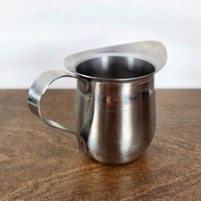 Adcraft Vintage 18-8 Stainless Steel 3 oz Bell Creamer Pitcher Korea 3