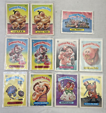 1986 Topps GARBAGE PAIL KIDS Stickers Lot of 11 Spikey Mikey Slayed Slade Derek picture