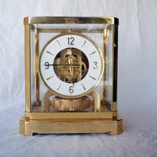 Jaeger LeCoultre Model 526-5 ATMOS Mantel Clock TESTED Runs Great (READ) picture