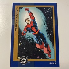 1993 SkyBox DC Cosmic Teams - Captain Comet L.E.G.I.O.N. Card #81 picture