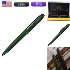 Cross Townsend Matte Green PVD Micro-knurl Ballpoint - Includes Gift AT0042-62 picture