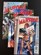 Marville #2 3 4 Lot Run 2003 Marvel Comics Greg Horn Bikini Dinosaur Cover F/VF picture
