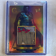 Super Products 2025 Pieces of the Past Villains Alexander the Great Relic #421 picture