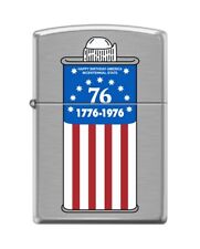Zippo 82147 bicentennial fuel can patriotic american flag 76 1776 - 1976 Lighter picture