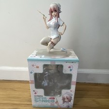 Nitro Super Sonic Orchid Seed Super Sonico Nurse Ver. 1/7 Scale Figure USED  picture